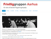 Tablet Screenshot of dfhaarhus.dk